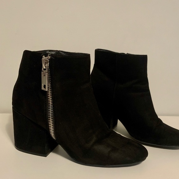 DV by Dolce Vita Shoes - FINAL PRICE DROP ⬇️ DOLCE VITA From Target Black Booties, Chunky Heel, Zip | 10
